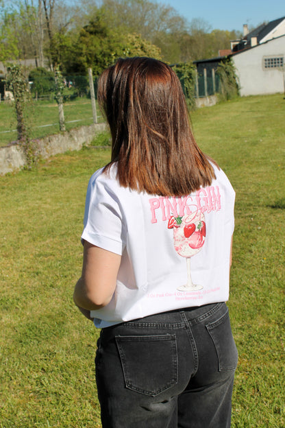 T-shirt Pink Gin