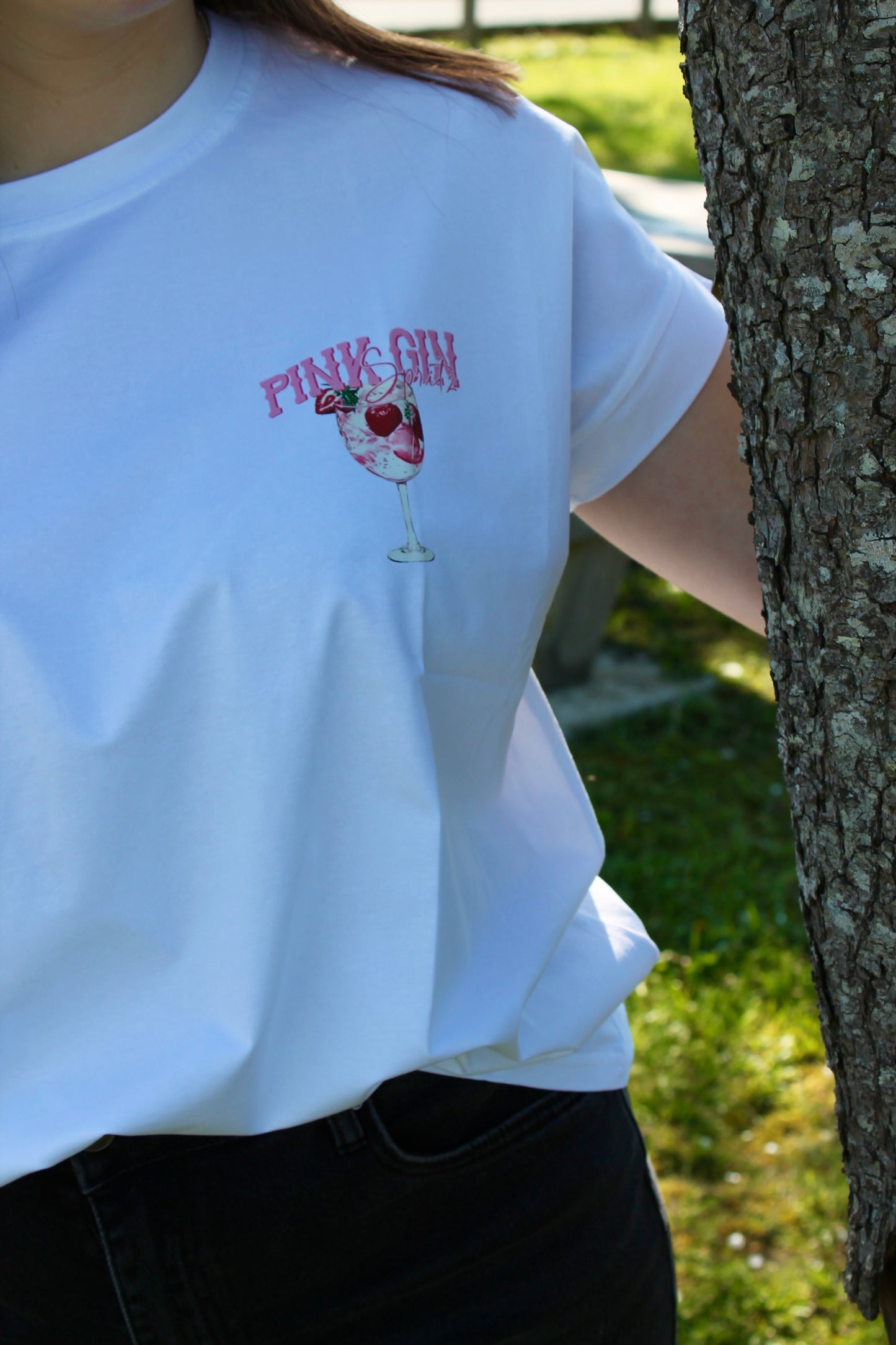 T-shirt Pink Gin